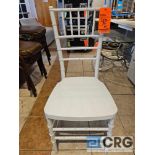 Chivari White Ballroom Chairs