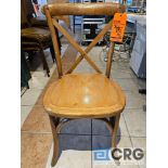 Cross Back Farm Chairs