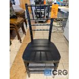 Chivari Black Ballroom Chairs