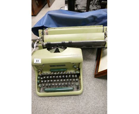 Imperial type 66 manual metal typewriter