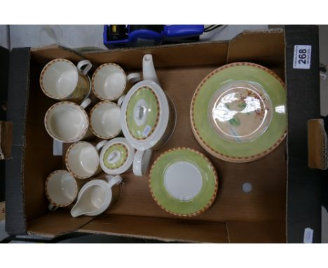 A collection of Royal Stafford floral dishwasher safe tea ware to include cups, saucers, plates etc 