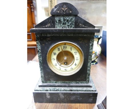 Marble cased Regency style mantle clock (in need of repair)