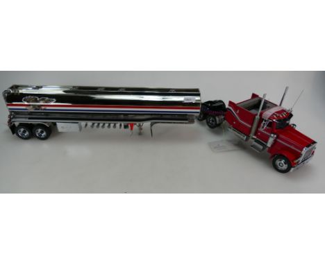 Peterbilt Franklin Mint Tractor Unit and Trailer.