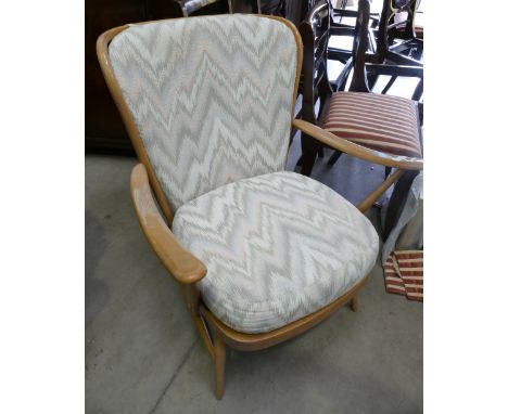 Mid-Century Ercol Windsor style armchair 