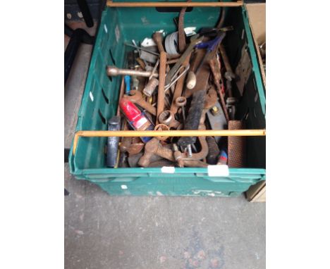 CRATE OF TOOLS