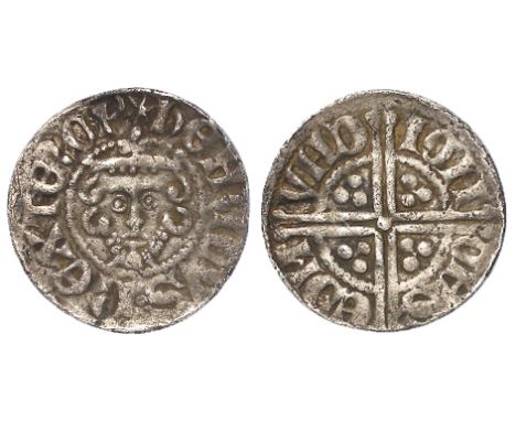 Henry III silver penny, Long Cross Issue, Class 2a, Spink 1361, obverse reads:- *hENRICVS REX TERCI ['NR' and 'ER' ligulate],