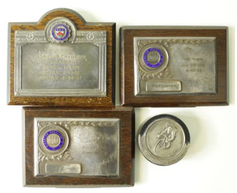 Cycling Trophies includes an item for the Dunlop International Cycle Races 1951  (4)