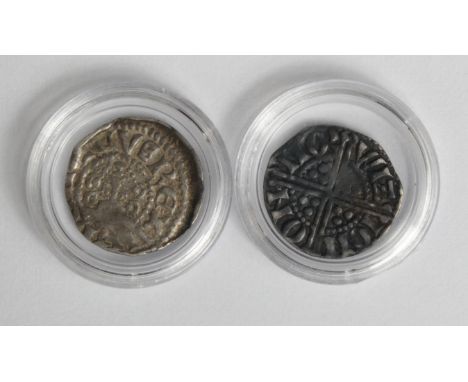 Henry III silver penny, Long Cross Issue, no sceptre, obverse reads:- *hENRICVS REX.III ['HR' ligulate], reverse reads:- ION 