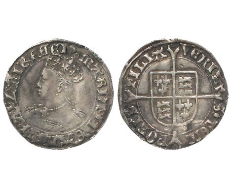 Mary silver groat, reverse:- VERITAS, mm. Pomegranate, Spink 2492, with an old ticket, full, round, well centred, VF