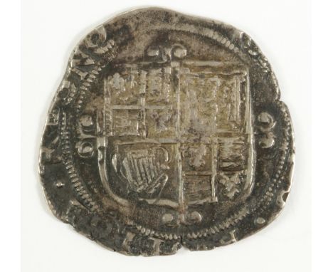 Charles I silver shilling, Tower Mint under Parliament 1642-1649, mm [R] 1644-1645, Group F, Sixth Bust, Type 4.4, Spink 2800