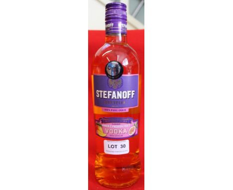 Stefanoff Superior Mango &amp; Passion fruit Vodka, 70cl, 1 bottle&nbsp;