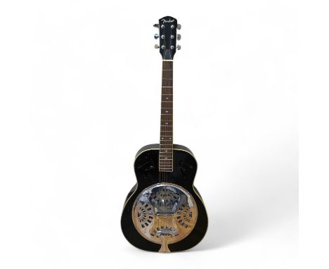 A Fender Resonator acoustic guitar. Condition - good.