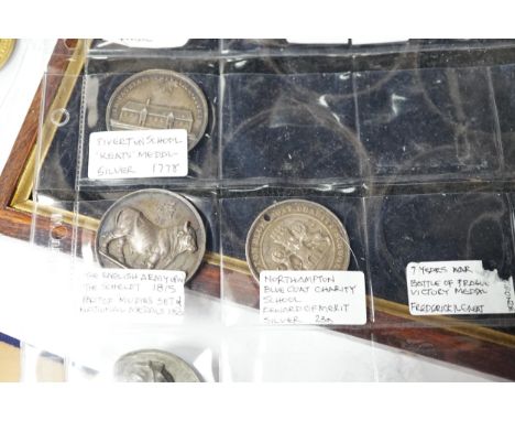British Prize and Historic Medals, 18th to 20th century, Including Tiverton School ‘Keats’ silver medal, 1778, the English Ar