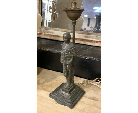 ART DECO STYLE LADY LAMP