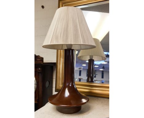 DANISH CERAMIC TABLE LAMP