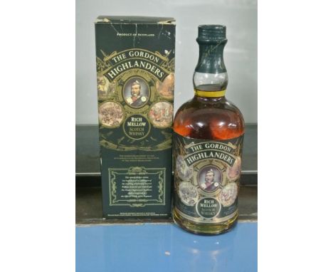 SCOTCH WHISKY - A 70cl bottle of 'The Gordon Highlanders' Scotch Whisky, with original box.	