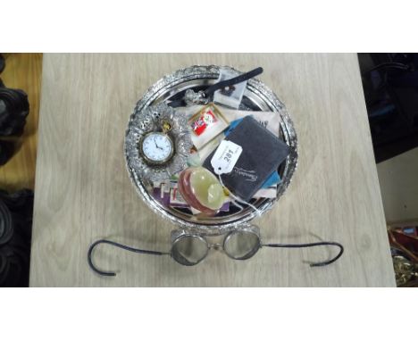 TRAY OF INTERESTING ITEMS