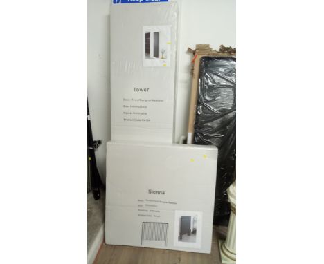 TOWER ' DESIGNER ' RADIATOR & DOUBLE PANEL DESIGNER RADIATOR