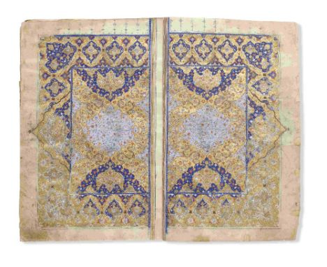 Sa'di, Kulliyat, copied by Muhammad al-Qawam al-Shirazi Persia, probably Shiraz, circa 1550-70Persian manuscript on paper, 37
