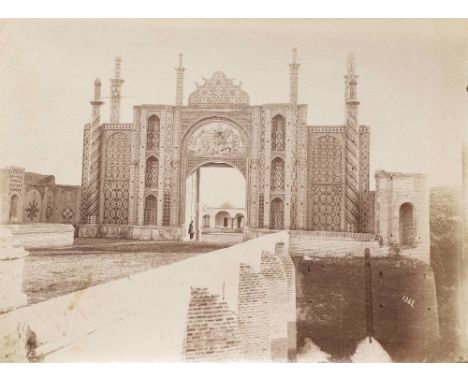 A collection of 82 photographs depicting scenes in Persia, taken by the French Minister-Plenipotentiary, René Davy de Chavign