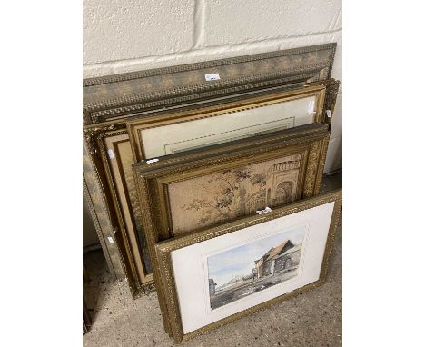 Mixed Lot: Various assorted prints, tapestry pictures etc