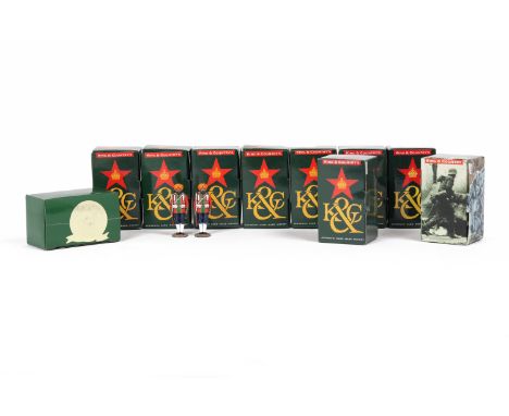 A GROUP OF KING &amp; COUNTRY AND OTHER MODEL SOLDIERS
Ten examples boxed and unused. Comprising:
CF012: Club Figure 2009: TE