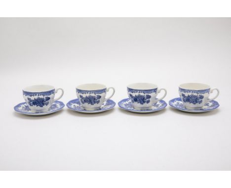 A SET OF FOUR ENOCH WEDGWOOD TEA CUPS AND SAUCERS
Decorated in the 'Asiatic Pheasants' pattern
Cup 8cm high - saucer 16cm dia