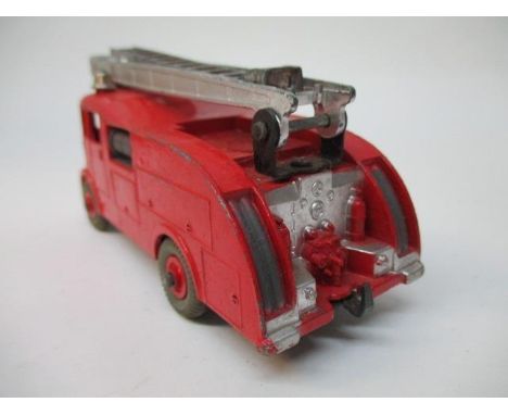 Dinky Toys - 917 Guy Van Spratts and a 955 Fire Engine, boxed 