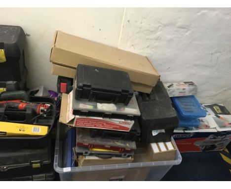 A quantity of various tools, model making