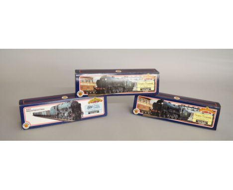 OO Gauge. Three boxed Bachmann Steam Locomotives, 31-201 4-6-0 BR '45545', 31-401 Maunsell Lord Nelson Class 4-6-0 Southern  