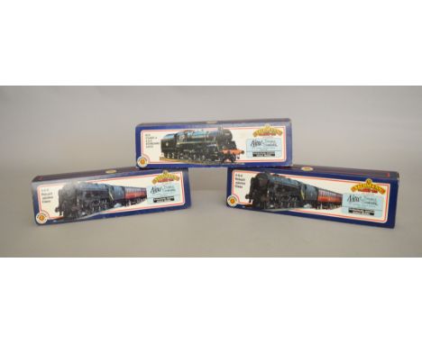 OO Gauge. Three boxed Bachmann Steam Locomotives, 31-105 Class 4 4-6-0 BR '75078', 31-250 B.R. 4-6-0 Rebuilt Jubilee Class  '