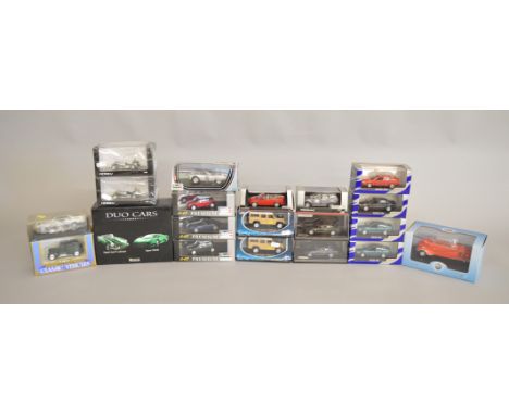 EX-SHOP STOCK: A mixed lot of twenty boxed diecast all G to VG which includes; Volvo For Life, Solido, Vitesse, Oxford Automo