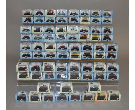 EX-SHOP STOCK: Seventy five Oxford Diecast N Gauge models including Commercial and Automobile examples, all boxed (75).