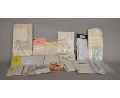Quantity of aircraft model kits, mostly 1:72 examples produced by Sutcliffe, and does include two models from the  Rareplane 