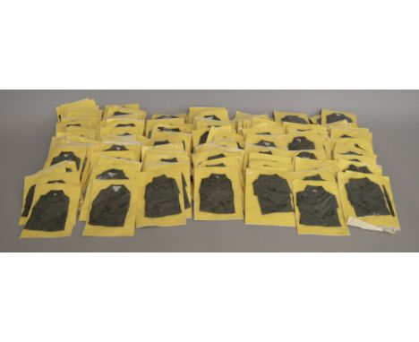 One hundred and ninety six Vintage Palitoy Action Man jackets with pop button (196).