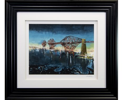 * MARK CURRYER "MAC", GOING FORTH giclee print on paper, signed and editioned 2/195 35cm x 45cm Mounted, framed and under gla