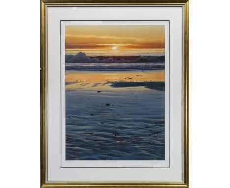 * PAUL JAMES, END OF THE DAY print on paper, signed, 2/10 artist's proof 81cm x 59cm Mounted, framed and under glass