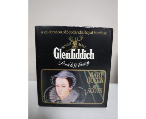 A Glenfiddich Celebration Mary Queen of Scots Scotch Whisky decanter 75 cl (sealed and boxed) 
