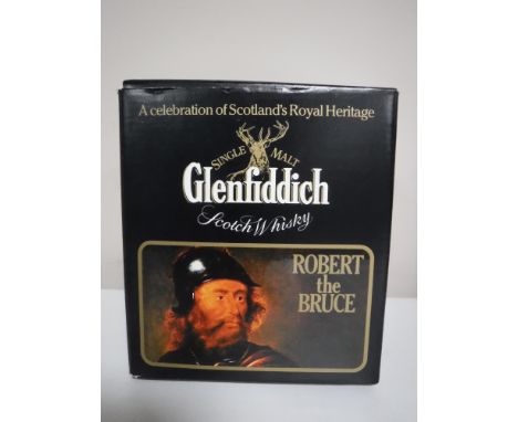 A Glenfiddich Celebration Robert the Bruce Scotch Whisky decanter 75 cl (sealed and boxed) 