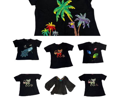 Ten items of BUTLER & WILSON ladies T-Shirts and a ladies blouse. All size small to medium. Condition Report:  Excellent cond