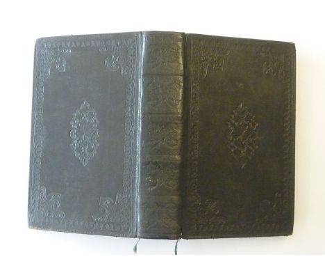 EARLY 19TH CENT. MANUSCRIPT VOLUME.  470 8vo manuscript pages on various subjects incl. (p11) architecture, (p189) mechanics 