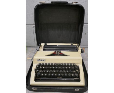 An Erika portable typewriter **PLEASE NOTE THIS LOT IS NOT ELIGIBLE FOR POSTING AND PACKING** 