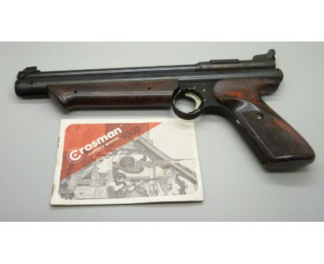 A Crosman manual Medalist II, model 1300, .22 cal. 