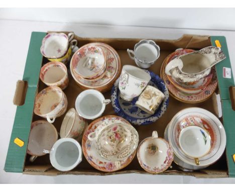 A collection of Victorian and later ceramics, to include a part tea service