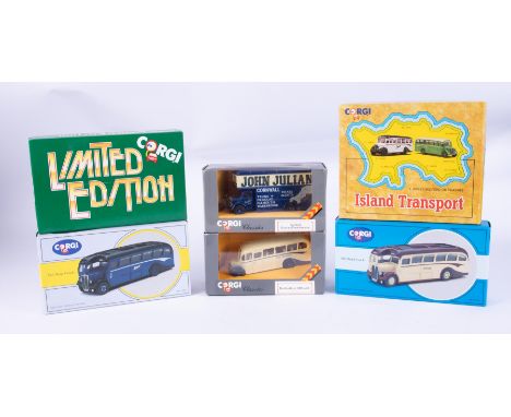 A collection of boxed Corgi Classic coaches, approx. 20.
