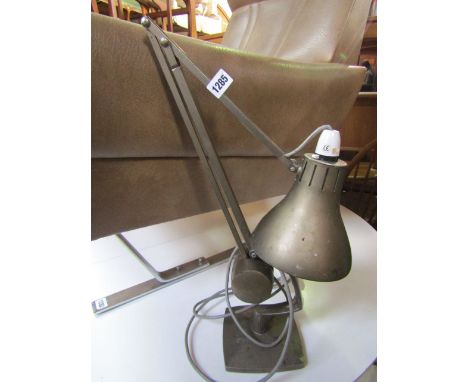 Horstmann style anglepoise type desk lamp, 67cm high approx