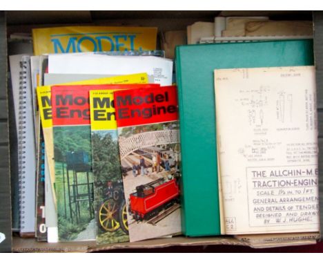 A collection of The Model Engineer magazine, various dates through the 1930s, further engineering related pamphlets and magaz