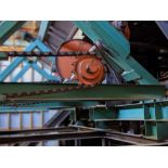 Breakdown hoist with infeed and out feed system (Located Resaw Building) All items sold subject to