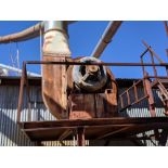100 HP Motor and Blower & connecting pipe (FJ) All items sold subject to seller confirmation