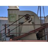 150 HP Motor and Blower & connecting pipe (Moulder) All items sold subject to seller confirmation